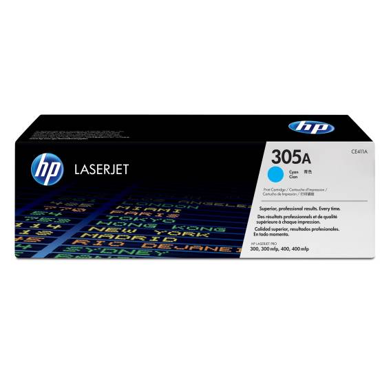 Obrázok pre HP 305A Azurová originální tonerová kazeta LaserJet
