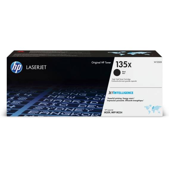 Obrázok pre HP 135X - Hojtydende - sort - original