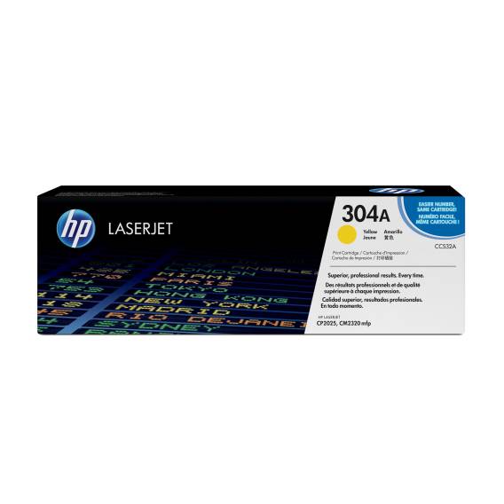 Obrázok pre HP 304A Žlutá originální tonerová kazeta LaserJet