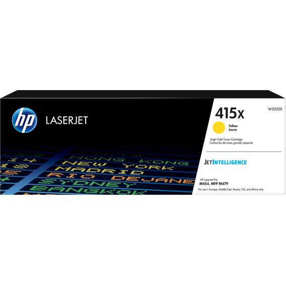 Obrázok pre HP 415X Žlutá originální tonerová kazeta LaserJet s vysokou výtěžností