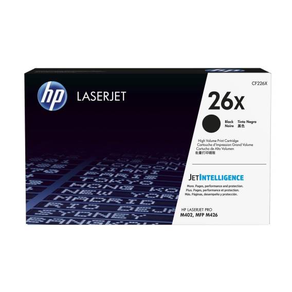 Obrázok pre HP 26X Černá originální tonerová kazeta LaserJet s vysokou výtěžností