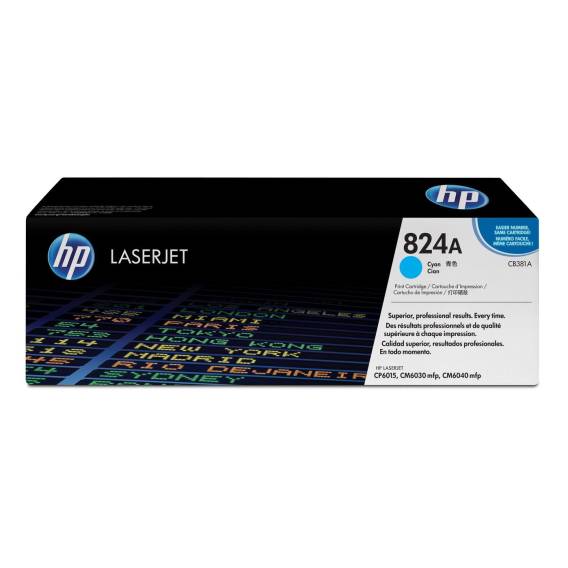 Obrázok pre HP 824A Azurová originální tonerová kazeta LaserJet
