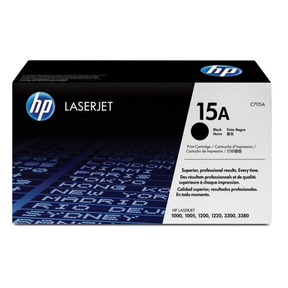 Obrázok pre HP 15A Černá originální tonerová kazeta LaserJet