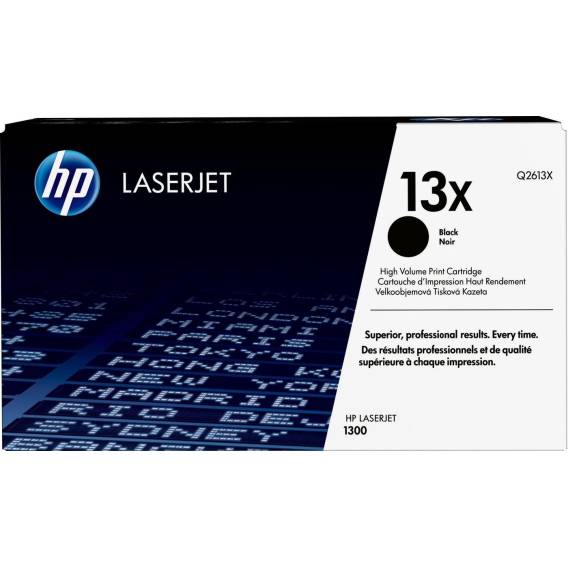 Obrázok pre HP 13X Černá originální tonerová kazeta LaserJet s vysokou výtěžností