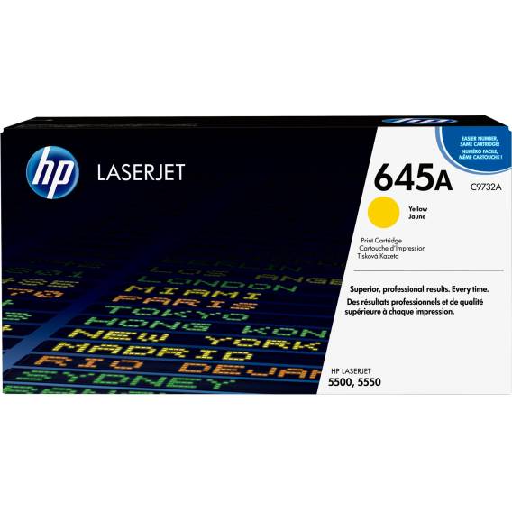 Obrázok pre HP 645A Žlutá originální tonerová kazeta LaserJet