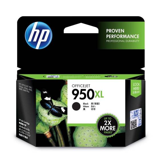 Obrázok pre HP 950XL Černá originální inkoustová kazeta s vysokou výtěžností