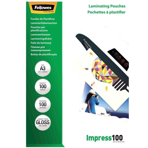Obrázok pre Fellowes 5351205 laminovací pouzdro 100 kusů