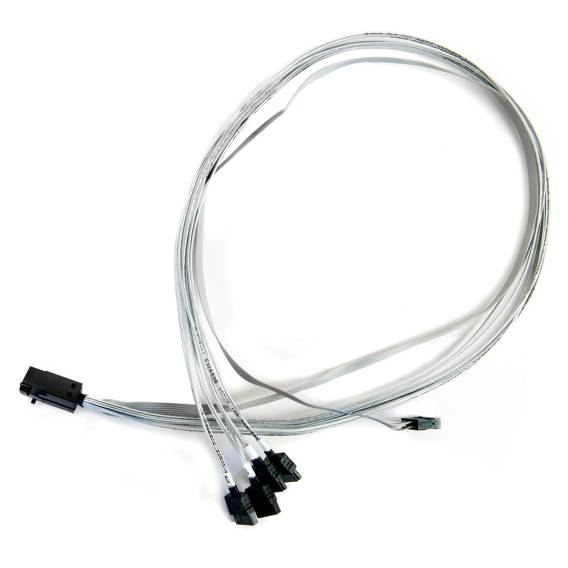 Obrázok pre Microsemi ADAPTEC I-HDMSAS-4SATA-SB.8M 0,8 m 6 Gbit/s Šedá