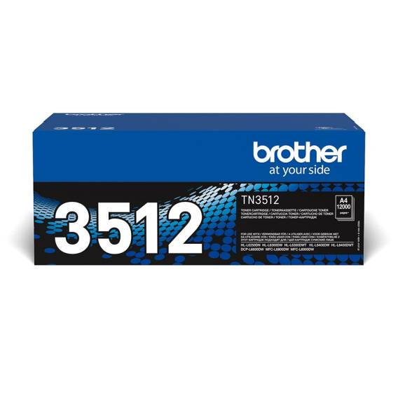 Obrázok pre Brother TN-3512 tonerová náplň 1 kusů Originální Černá