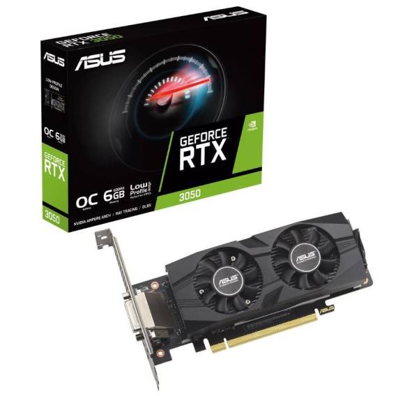 Obrázok pre ASUS GeForce RTX 3050 LP BRK OC Edition NVIDIA 6 GB GDDR6