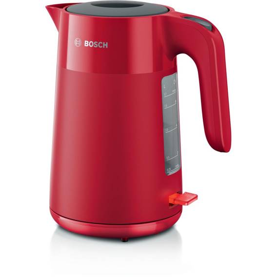 Obrázok pre Bosch TWK2M164 elektrická konvice 1,7 l 2400 W Černá, Šedá, Červená