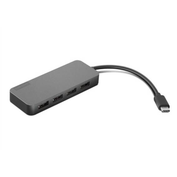 Obrázok pre Lenovo 4X90X21427 rozbočovač rozhraní USB 3.2 Gen 2 (3.1 Gen 2) Type-C 20000 Mbit/s Šedá