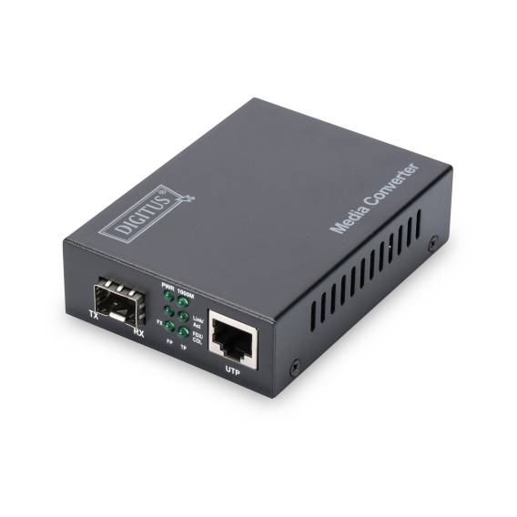 Obrázok pre Digitus DN-82130 konvertor síťové kabeláže 1000 Mbit/s Černá
