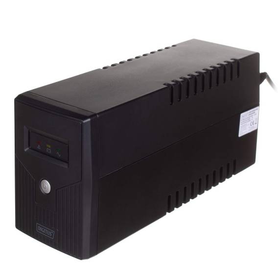 Obrázok pre Digitus DN-170064 zdroj nepřerušovaného napětí Line-interaktivní 0,8 kVA 480 W 2 AC zásuvky / AC zásuvek