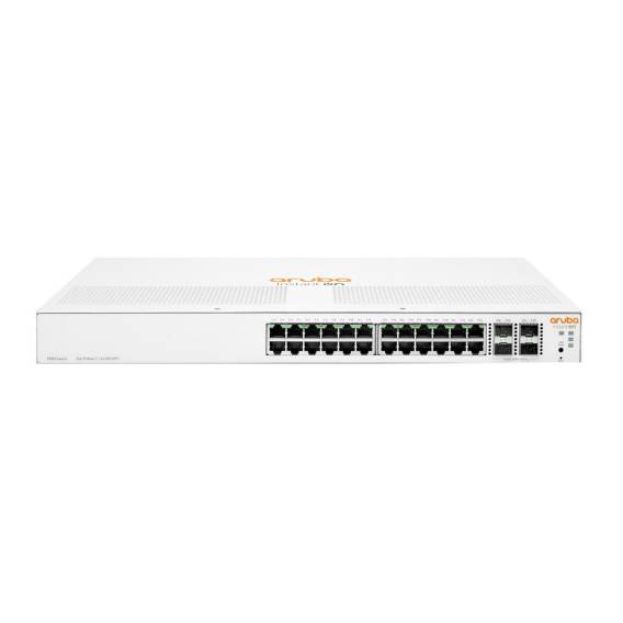 Obrázok pre HPE Networking Instant On Switch 24p Gigabit 4p SFP+ 1930 Řízený L2+ Gigabit Ethernet (10/100/1000) 1U Bílá