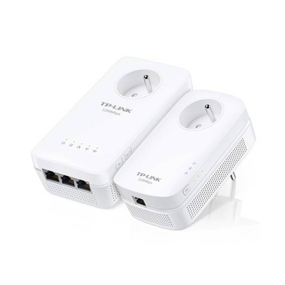 Obrázok pre TP-Link TL-WPA8631P KIT síťový adaptér Powerline 300 Mbit/s Připojení na síť Ethernet Wi-Fi Bílá 2 kusů