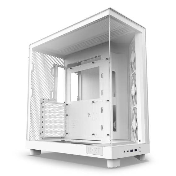 Obrázok pre NZXT H6 Flow Midi Tower Bílá