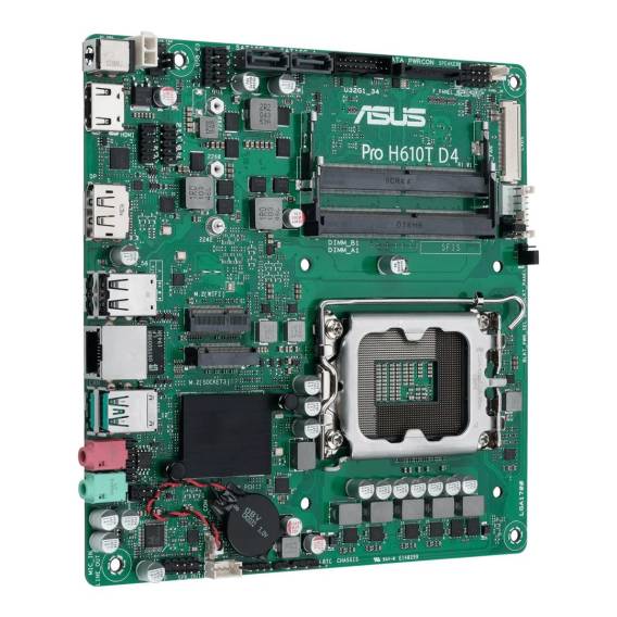 Obrázok pre ASUS Pro H610T D4-CSM Intel H610 LGA 1700 Thin Mini ITX