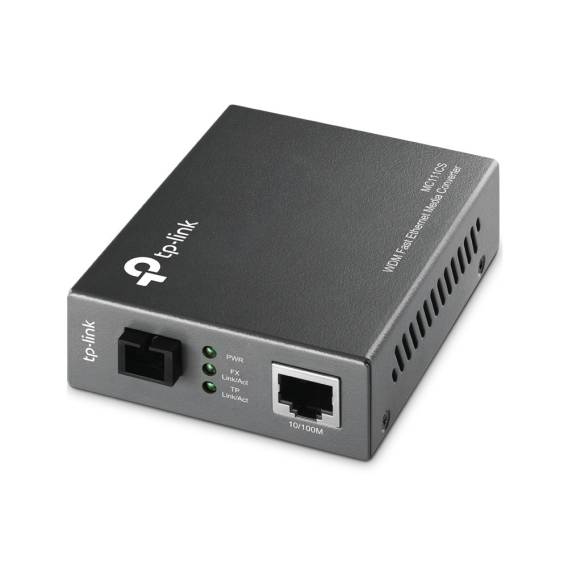 Obrázok pre TP-Link MC111CS konvertor síťové kabeláže 1000 Mbit/s 1550 nm Jednovidové Černá