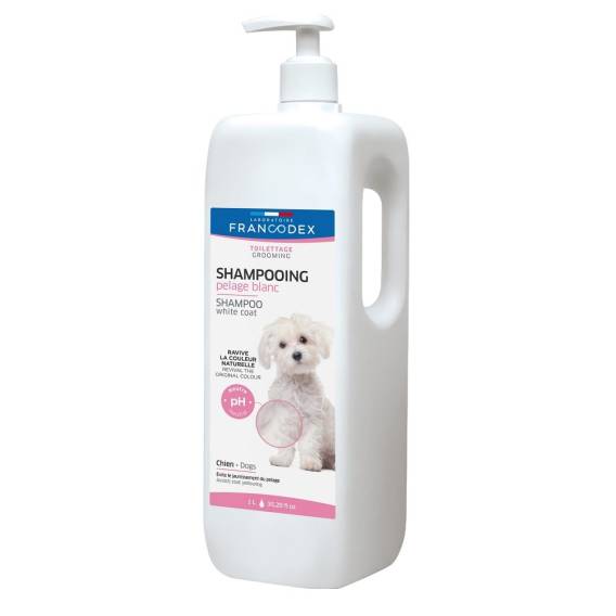Obrázok pre FRANCODEX White coat - šampon pro psy - 1l