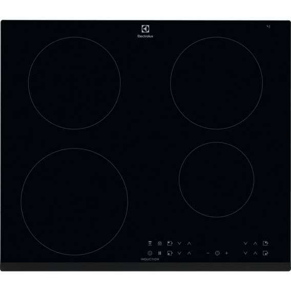 Obrázok pre Electrolux LIR60430 varná deska Černá Vestavěné 60 cm Indukční varná deska se zónami 4 zóna/zón