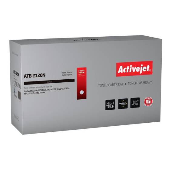 Obrázok pre Activejet Tonerová kazeta ATB-2120N (náhradní Brother TN-2120; Supreme; 2600 stran; černá)