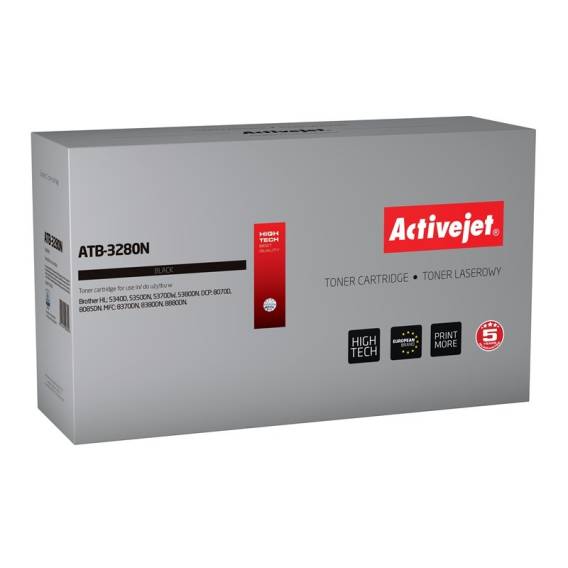 Obrázok pre Activejet tonerová kazeta ATB-3280N (náhradní Brother TN-3280; Supreme; 8000 stran; černá)