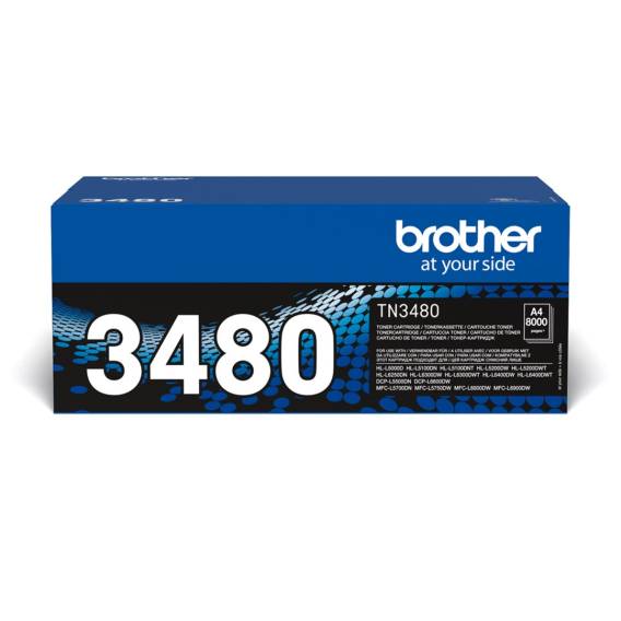 Obrázok pre Brother TN-3480 tonerová náplň 1 kusů Originální Černá