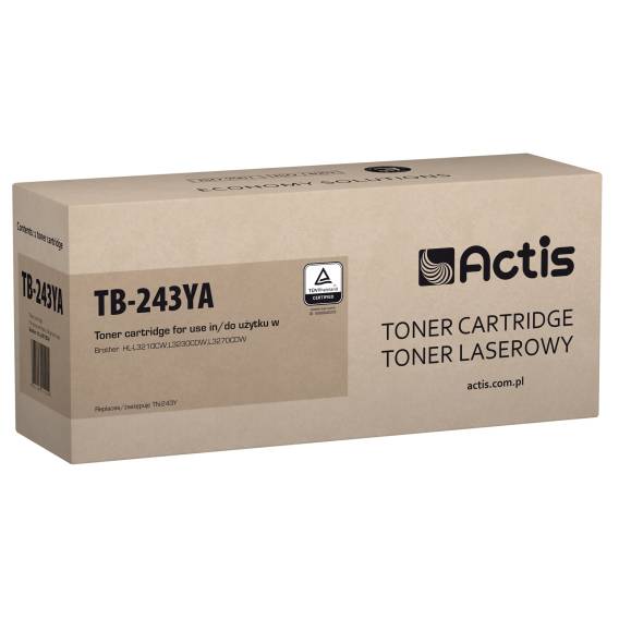 Obrázok pre Actis TB-243YA (náhrada za Brother TN-243Y; standardní; 1000 stran; žlutá)
