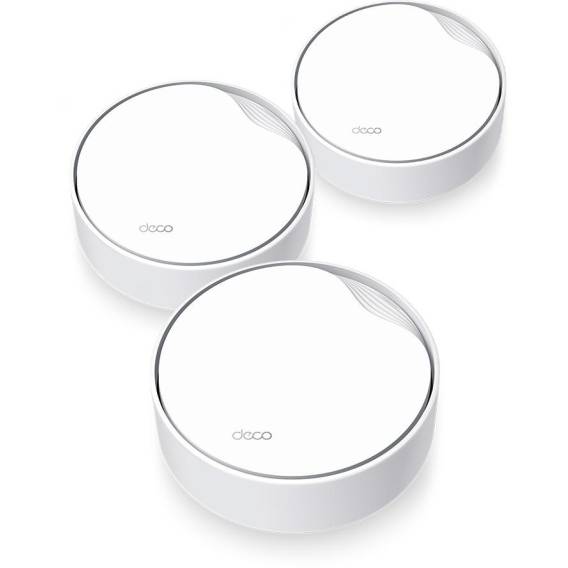 Obrázok pre TP-Link DECO X50-PoE(3-PACK) Dvoupásmový (2,4 GHz / 5 GHz) Wi-Fi 6 (802.11ax) Bílá 2 Vnitřní