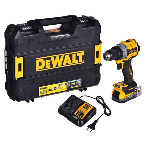 Obrázok pre DEWALT WKRĘTARKA 18V DCD800E1T 90Nm 1x1,7Ah POWERSTACK BL TSTAK …