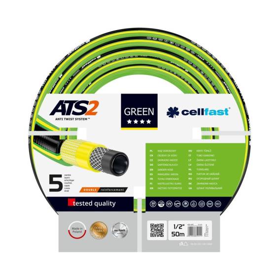 Obrázok pre Garden hose Cellfast 15-120 GREEN ATS2 ™ 1/2" 50m