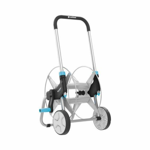 Obrázok pre CELLFAST 55-050 EXPLORER naviják na zahradní hadici Vozíkový navíječ 1/2 60 m Černá, Modrá, Šedá
