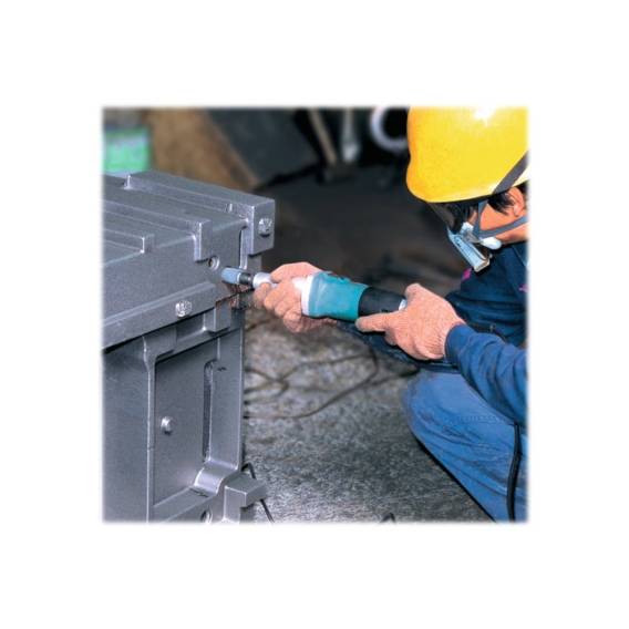 Obrázok pre Makita GD0800C kleštinová/přímá bruska 28000 ot/min Modrá, Šedá 750 W