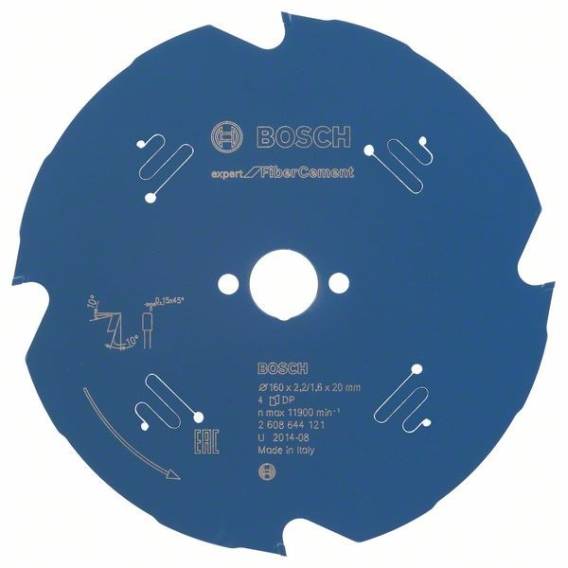 Obrázok pre Bosch 2 608 644 121 pilový kotouč 16 cm 1 kusů