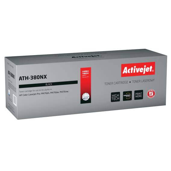 Obrázok pre Activejet ATH-380NX (náhrada za HP 312X CF380X; Supreme; 4400 stran; černá)