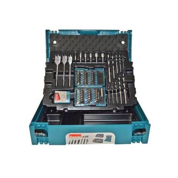 Obrázok pre MAKITA 62ks sada vrtáků a bitů MAKPAC B-53908