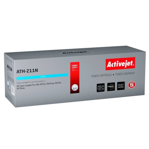 Obrázok pre Activejet ATH-211N Tonerová kazeta (náhrada za HP 131A CF211A, Canon CRG-731C; Supreme; 1800 stran; modrá)