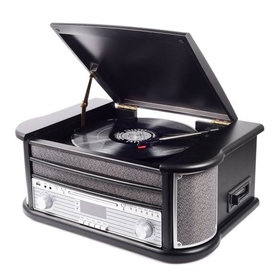 Obrázok pre Denver MRD-51 BLACK gramofon Černá Automatický