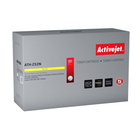 Obrázok pre Activejet tonerová kazeta ATH-251N (náhrada za HP 504A CE251A, Canon CRG-723C; Supreme; 7000 stran; modrá)