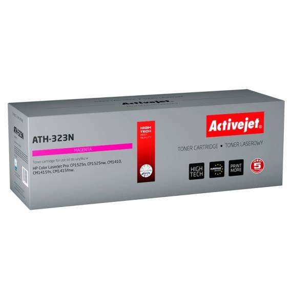 Obrázok pre Activejet ATH-323N (náhrada za HP 128A CE323A; Supreme; 1300 stran; červená)