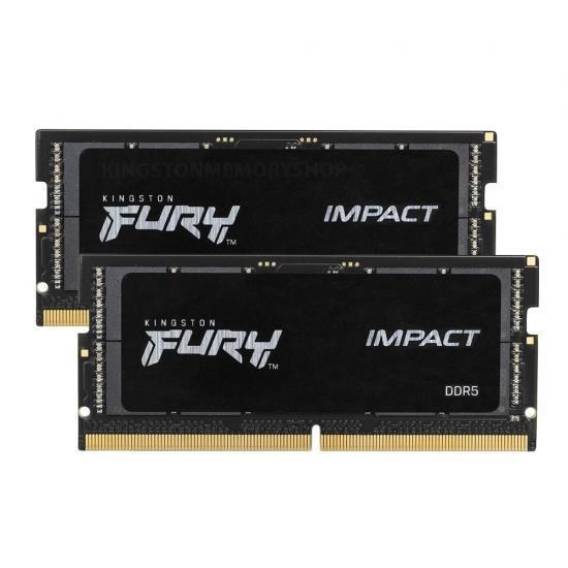 Obrázok pre Kingston Technology FURY 32GB 4800MT/s DDR5 CL38 SODIMM (Sada 2 ks) Impact