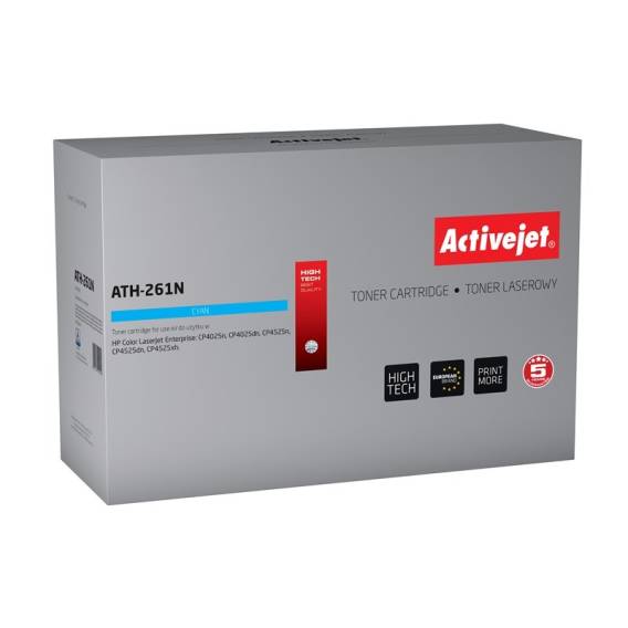 Obrázok pre Activejet ATH-261N (náhrada za HP 648A CE261A; Supreme; 11000 stran; modrá)