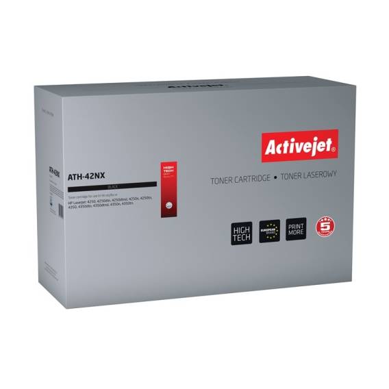 Obrázok pre Activejet ATH-42NX (náhrada za HP 42X Q5942X; Supreme; 20000 stran; černá)