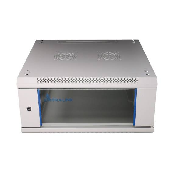 Obrázok pre Extralink Racková skříň 4U 600x600 Šedá montovaná na zdi