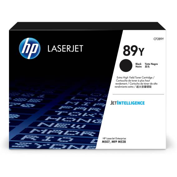 Obrázok pre HP 89Y Černá originální tonerová kazeta LaserJet s extravysokou výtěžností