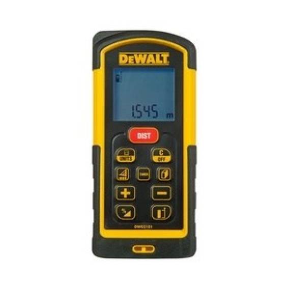 Obrázok pre DeWALT DW03101 Laserový metr Černá, Žlutá 100 m