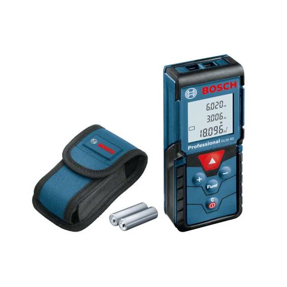 Obrázok pre Bosch GLM 40 Laserový metr Černá, Modrá 40 m