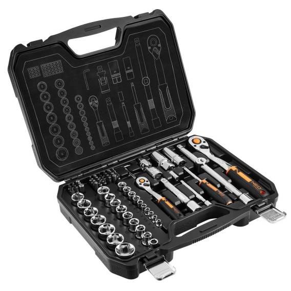Obrázok pre NEO tools 10-054 nástrčná hlavice na ráčnu / sada