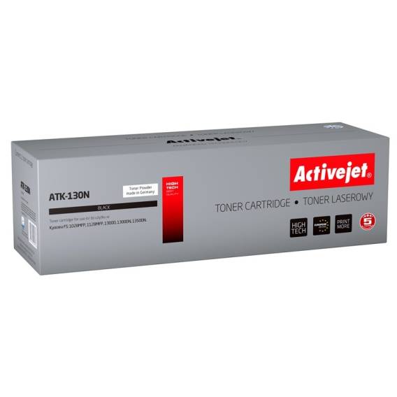 Obrázok pre Activejet Tonerová kazeta ATK-130N (náhradní kazeta Kyocera TK-130; Supreme; 7200 stran; černá)